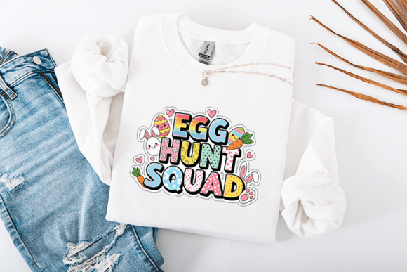 Egg Hunt Squad Easter SVG Retro Pattern Review