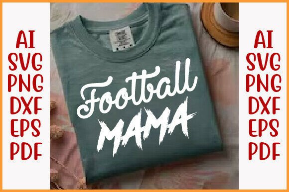Football Mama Svg, Retro Football Png Review