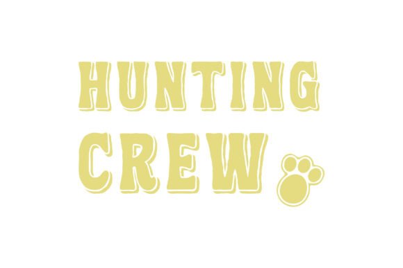 Hunting Crew Svg, Retro Easter Design Review
