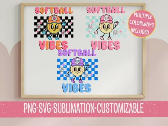 Softball Svg, Retro Sports, Daisy Charac