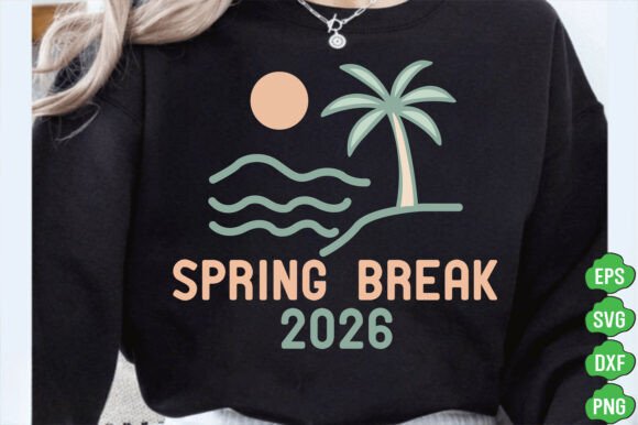 Spring Break 2026 SVG Retro Palm Tree Review
