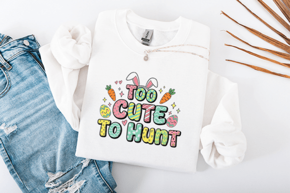 Too Cute to Hunt Easter SVG Retro Review